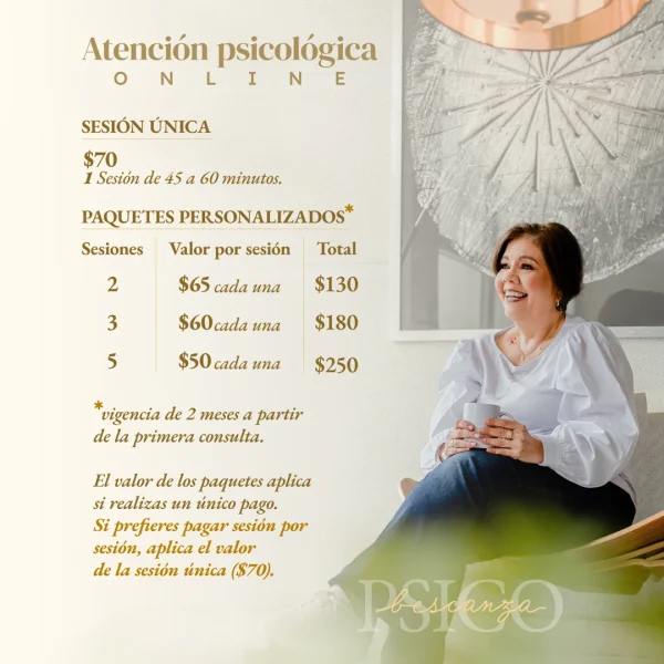 Atención psicológica online